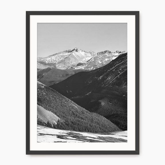 Historic Ansel Adams Black And White Photo - Sage and Rose Prints