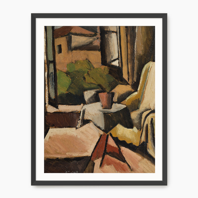 Cubist Living Room Prints - Sage and Rose Prints