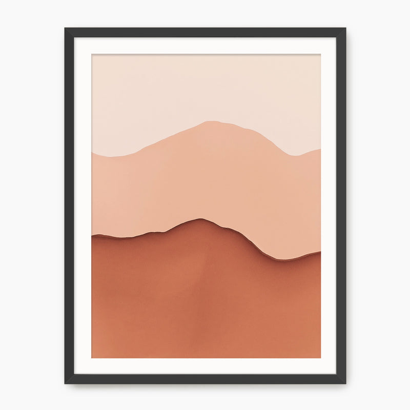 Dusty Rose Wabi Sabi Print - Sage and Rose Prints