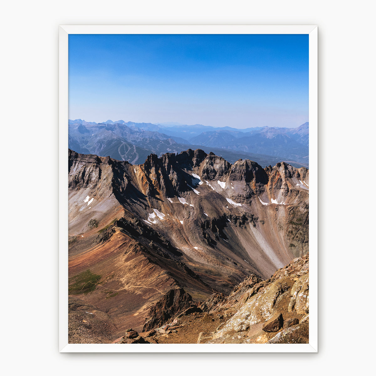 Rockies Mountain Top Photography - Sage and Rose Prints