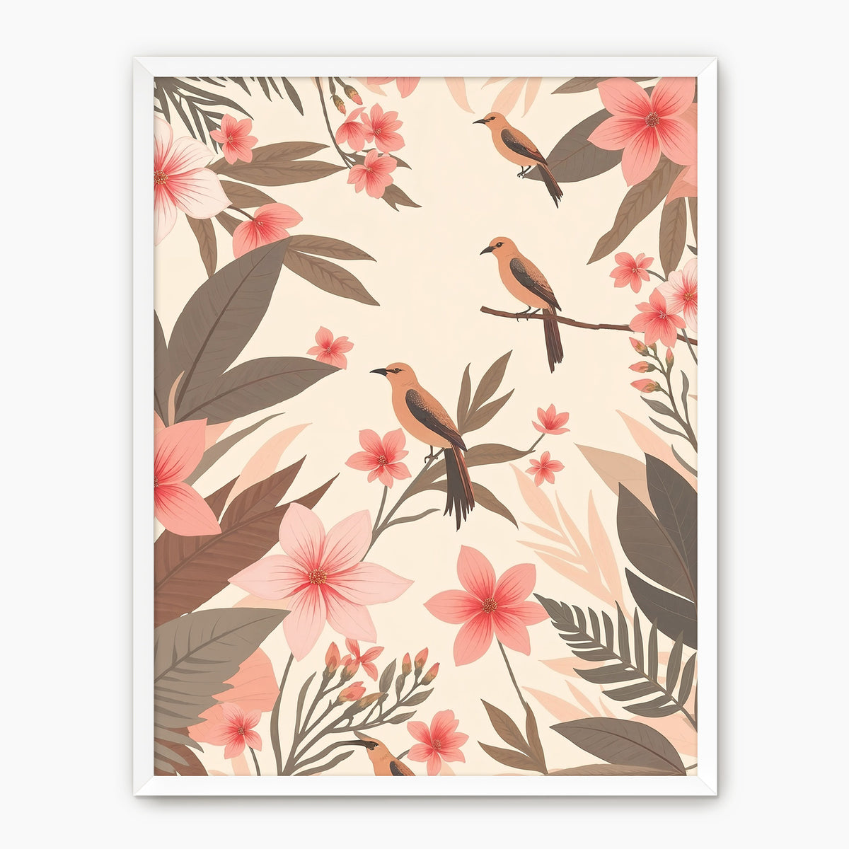 Boho Blush Paradise Print - Sage and Rose Prints