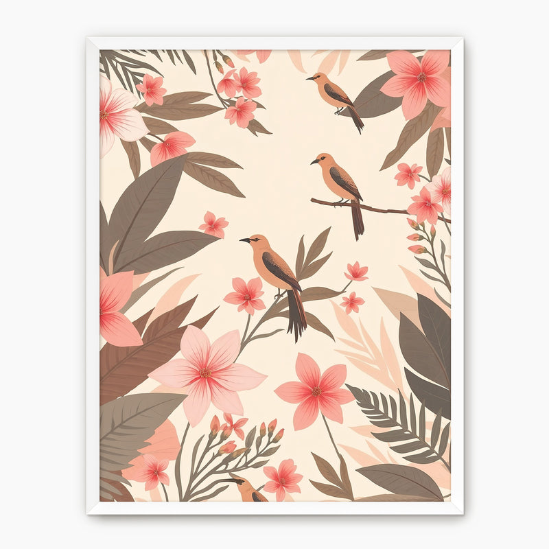 Boho Blush Paradise Print - Sage and Rose Prints