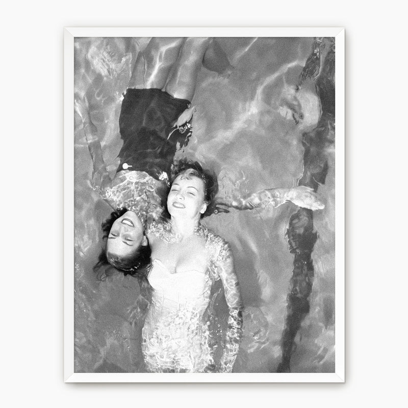Women Swimming Vintage Photo No1 - Sage and Rose Prints