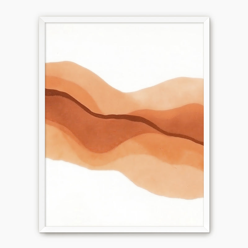 Earthy Wabi Sabi Print - Sage and Rose Prints