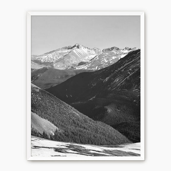 Historic Ansel Adams Black And White Photo - Sage and Rose Prints