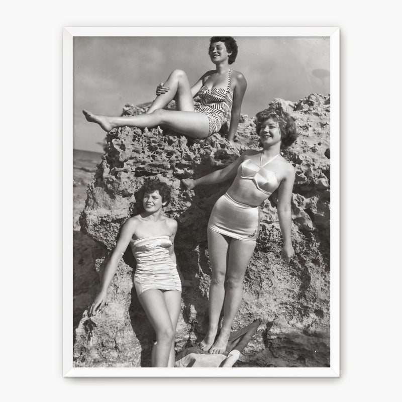 Summer and Swimsuits Vintage Photo Print - Sage and Rose Prints