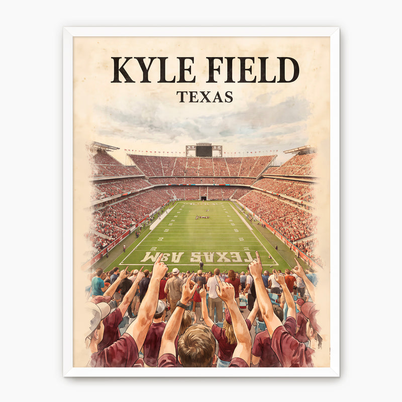 Texas A&M - Kyle Field Poster