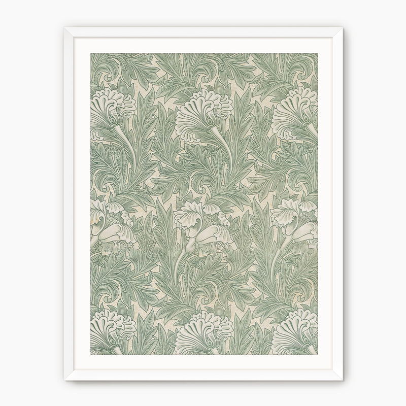 Muted Sage Wall Art - Sage and Rose Prints