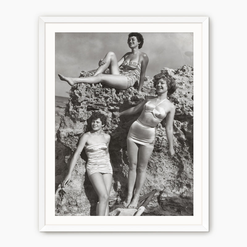Summer and Swimsuits Vintage Photo Print - Sage and Rose Prints