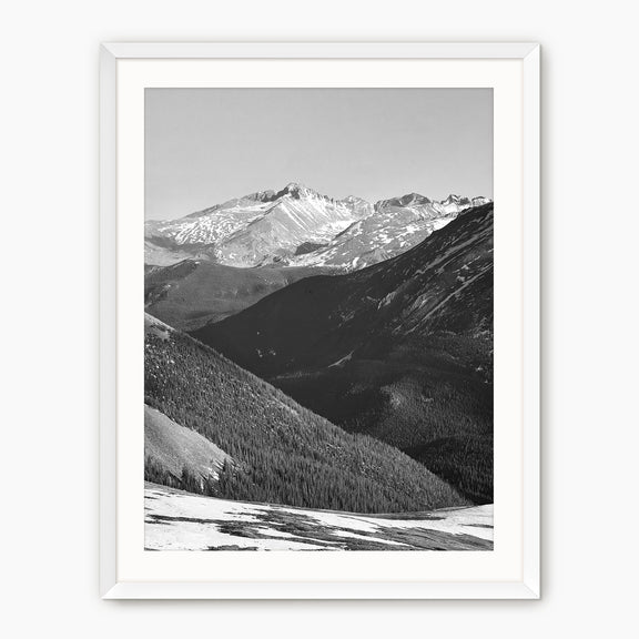 Historic Ansel Adams Black And White Photo - Sage and Rose Prints