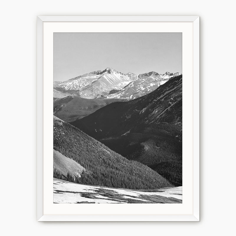 Historic Ansel Adams Black And White Photo - Sage and Rose Prints