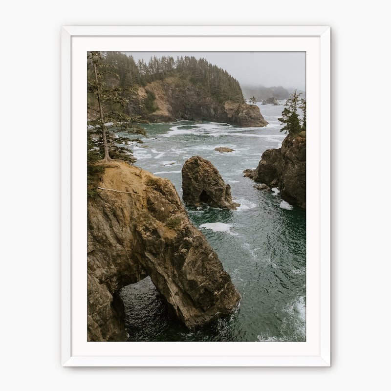 The Corridor Seaside Cliffs - Sage and Rose Prints