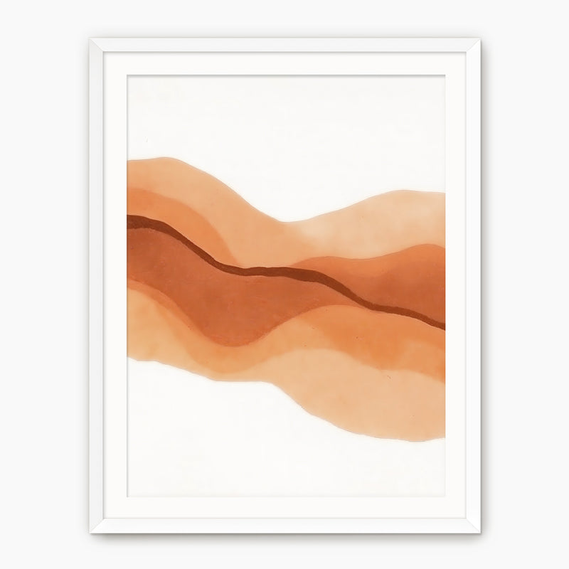 Earthy Wabi Sabi Print - Sage and Rose Prints