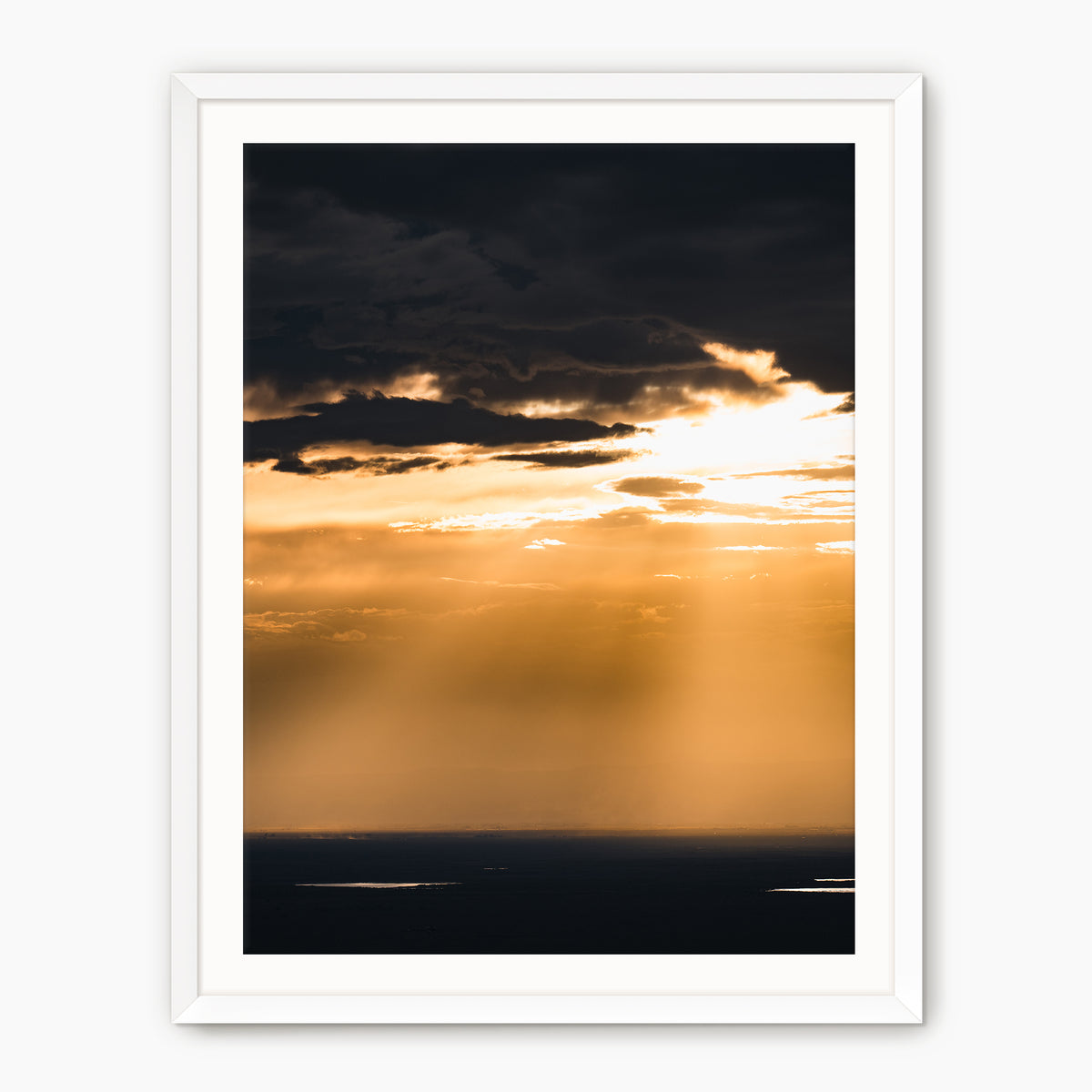 Vibrant Orange and Yellow Rays Photography - Sage and Rose Prints