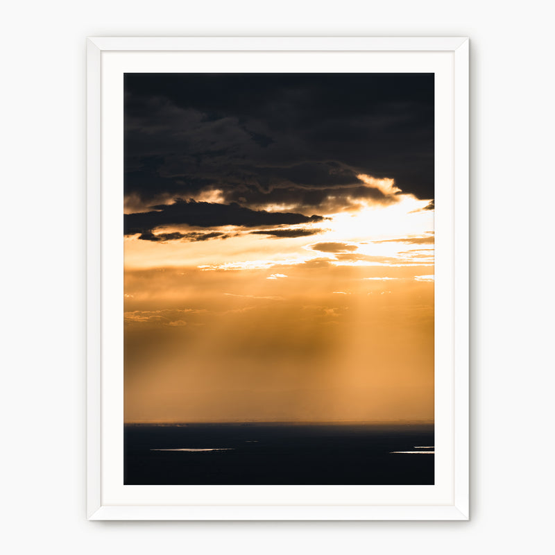 Vibrant Orange and Yellow Rays Photography - Sage and Rose Prints