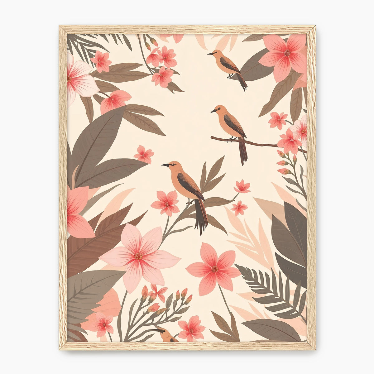 Boho Blush Paradise Print - Sage and Rose Prints