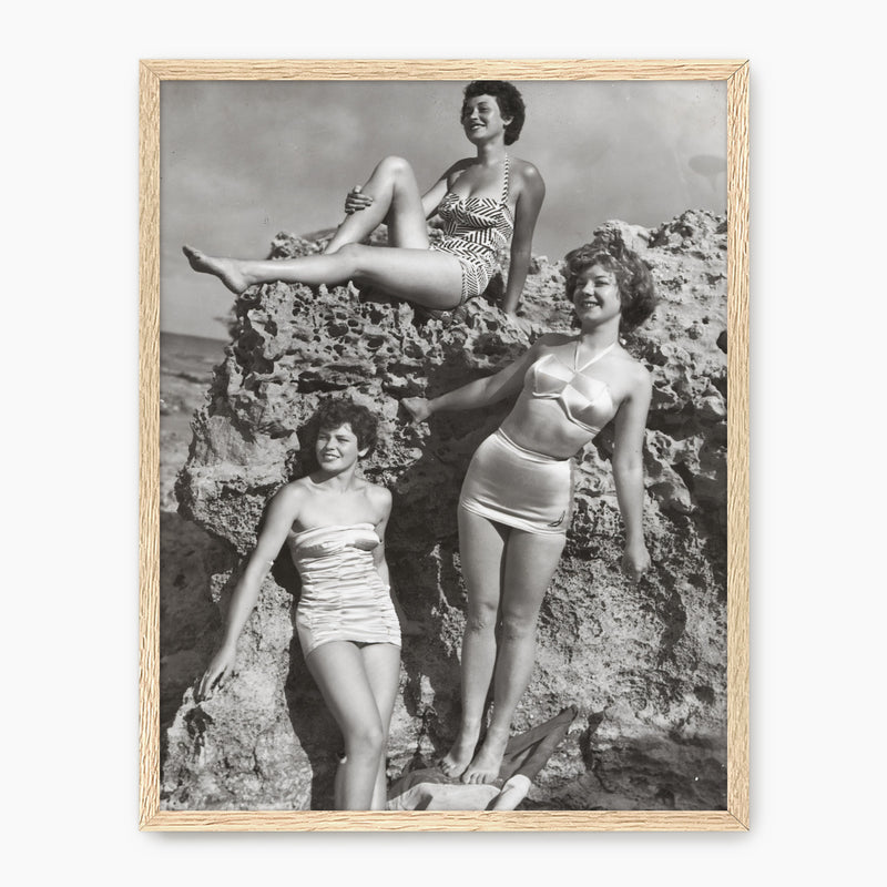 Summer and Swimsuits Vintage Photo Print - Sage and Rose Prints