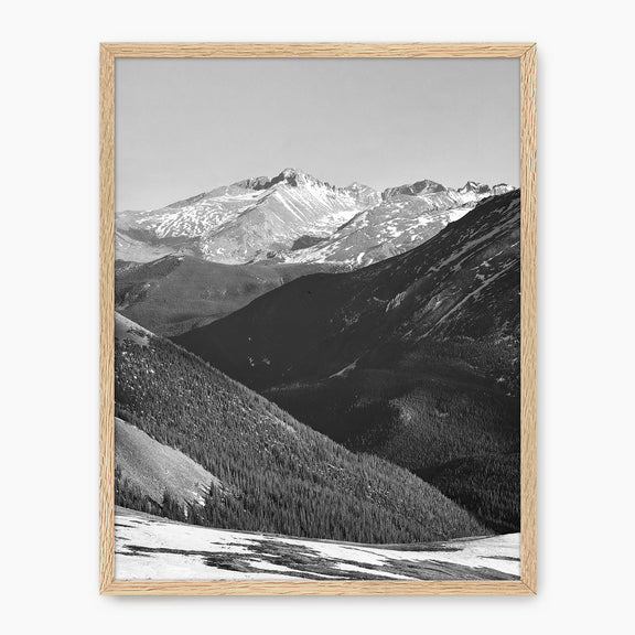 Historic Ansel Adams Black And White Photo - Sage and Rose Prints
