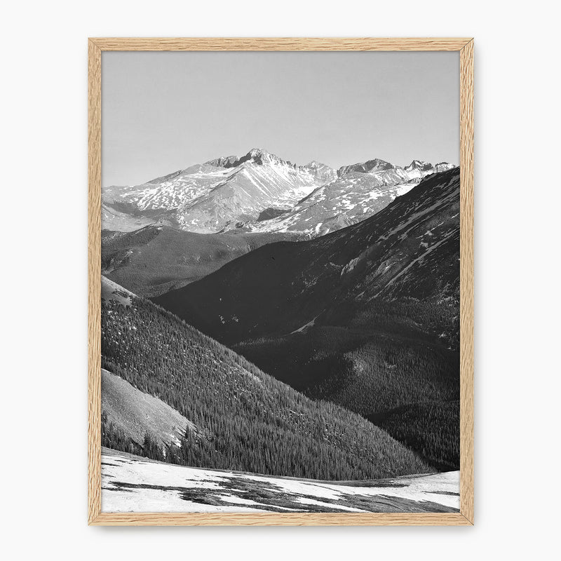 Historic Ansel Adams Black And White Photo - Sage and Rose Prints