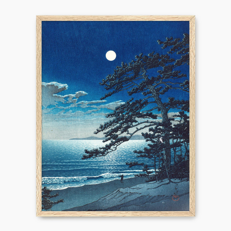 Royal Blue Wabi Sabi Art Print - Sage and Rose Prints