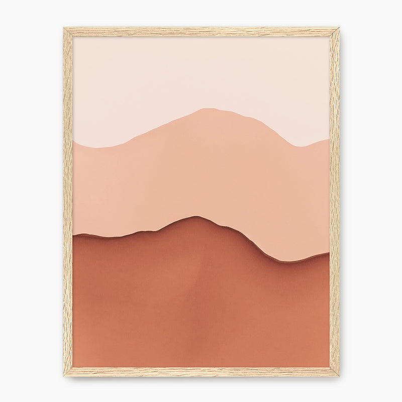 Dusty Rose Wabi Sabi Print - Sage and Rose Prints