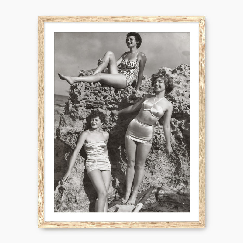 Summer and Swimsuits Vintage Photo Print - Sage and Rose Prints