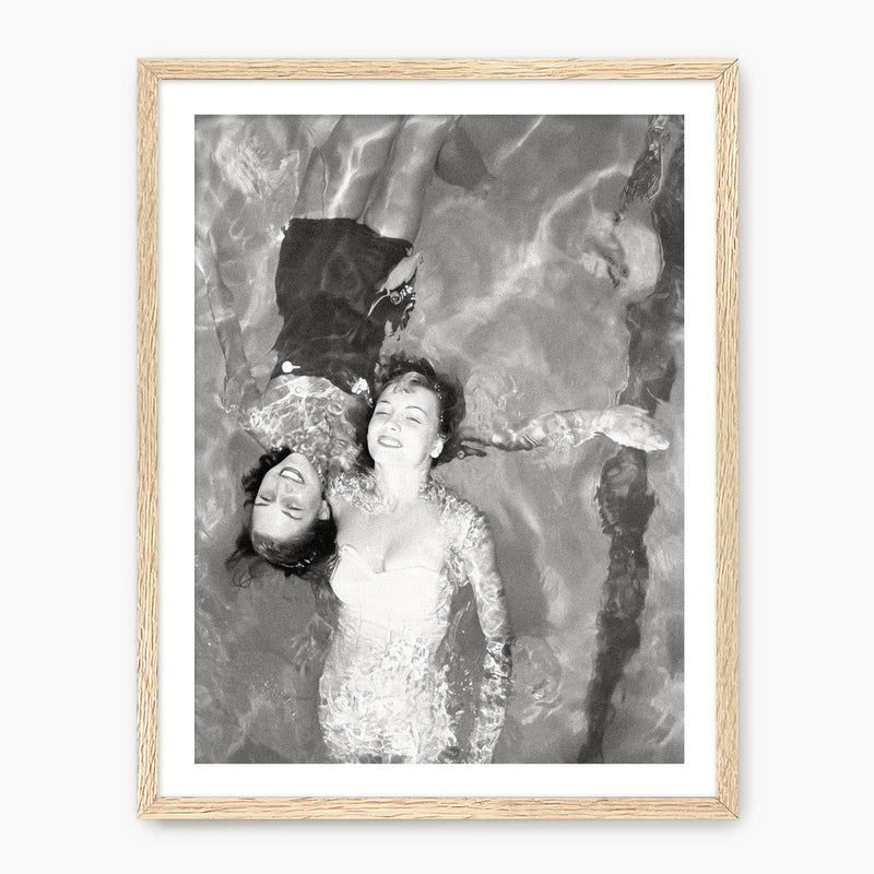 Women Swimming Vintage Photo No1 - Sage and Rose Prints