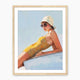 Retro At The Beach Print