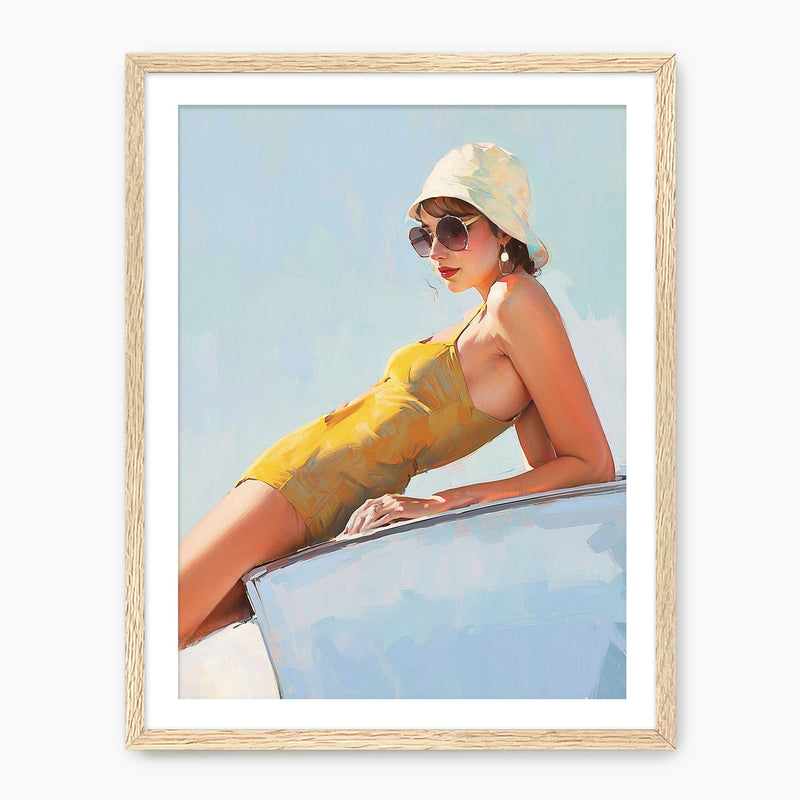 Eclectic Bright Beach 9-Piece Gallery - Sage and Rose Prints