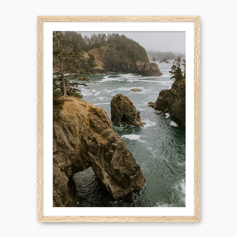 The Corridor Seaside Cliffs - Sage and Rose Prints