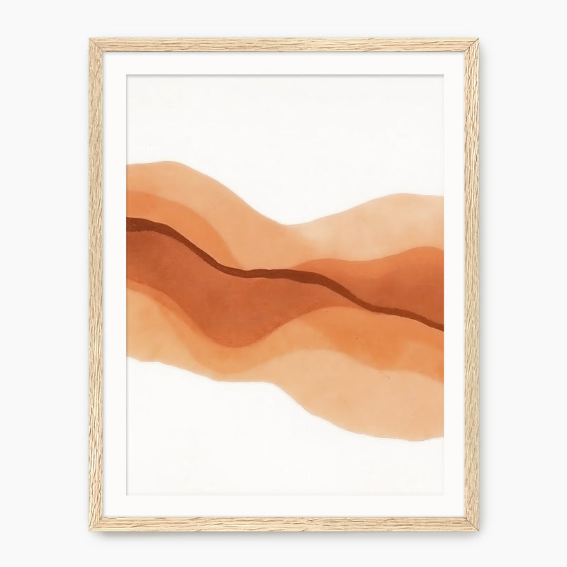 Earthy Wabi Sabi Print - Sage and Rose Prints