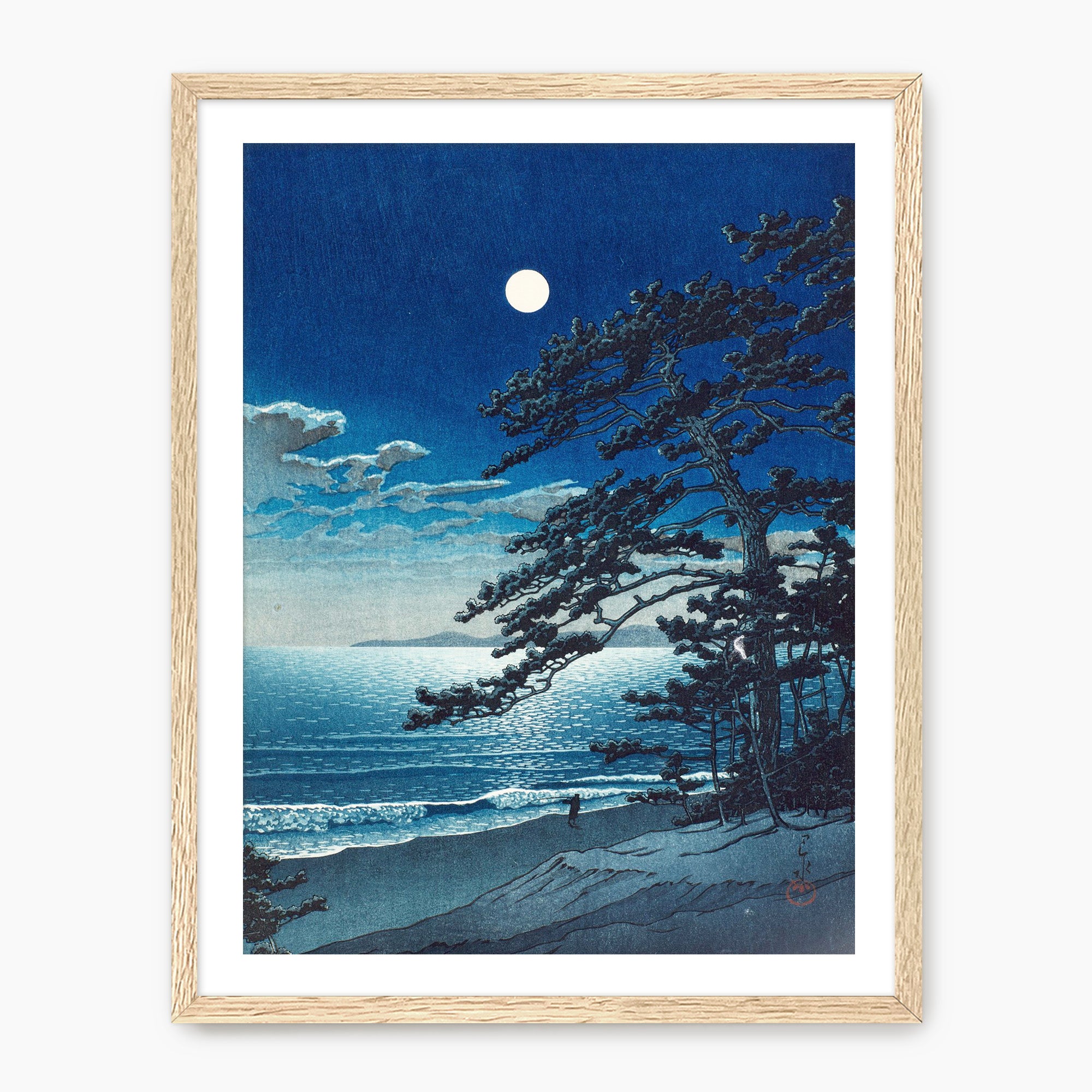 Royal Blue Wabi Sabi Art Print – Sage and Rose Prints