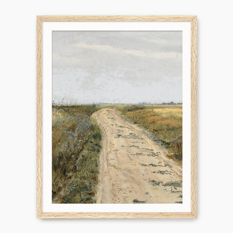 Impressionist Country Road Print - Sage and Rose Prints