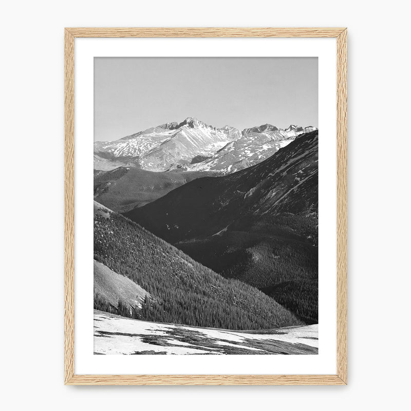 Historic Ansel Adams Black And White Photo - Sage and Rose Prints