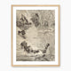 Vintage Ducks on the Pond Sketch - Sage and Rose Prints