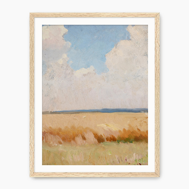 Wind in the Wheat Field - Sage and Rose Prints