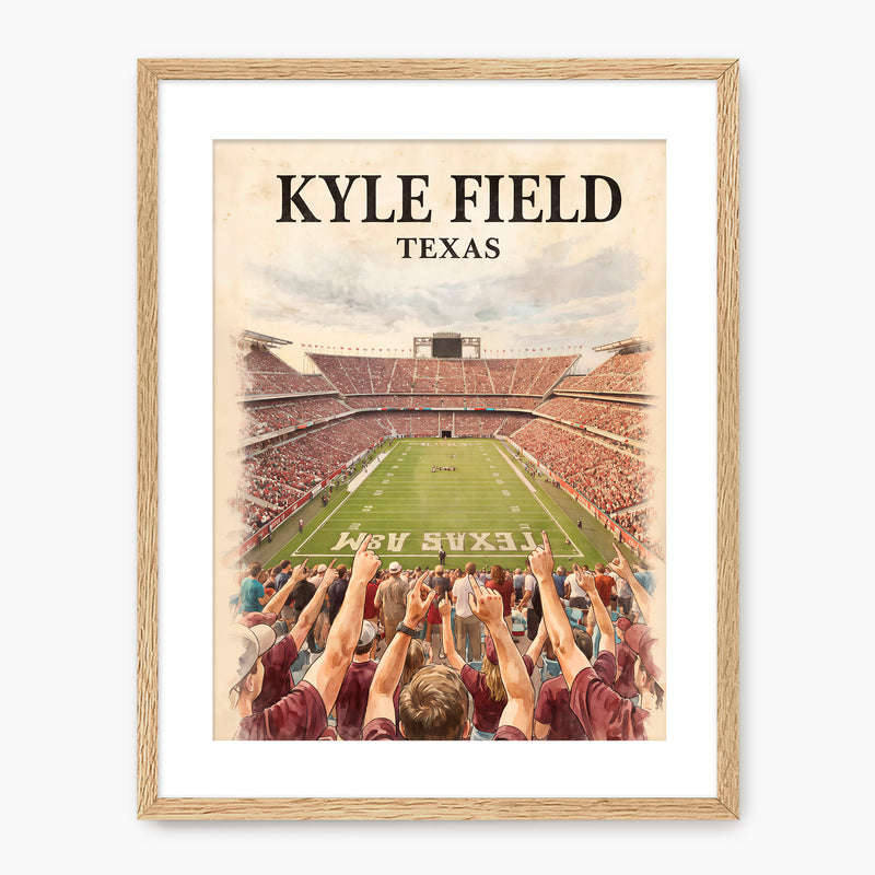 Texas A&M - Kyle Field Poster