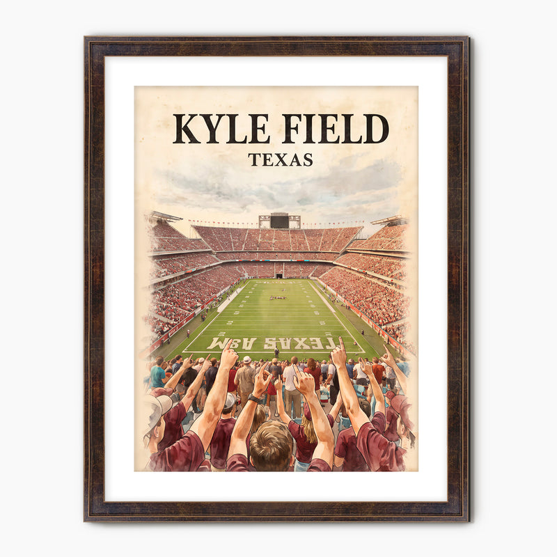 Texas A&M - Kyle Field Poster