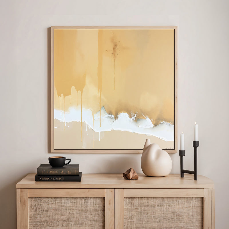 Abstract Minimalist in Earth Tones - Sage and Rose Prints