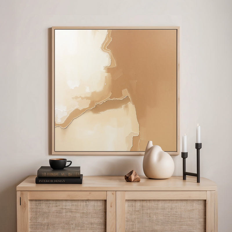 Earthy Japandi Abstract Painting - Sage and Rose Prints