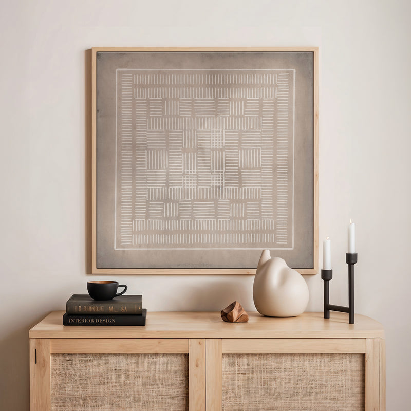AK-21-Organic abstract of white and tan markings - Sage and Rose Prints
