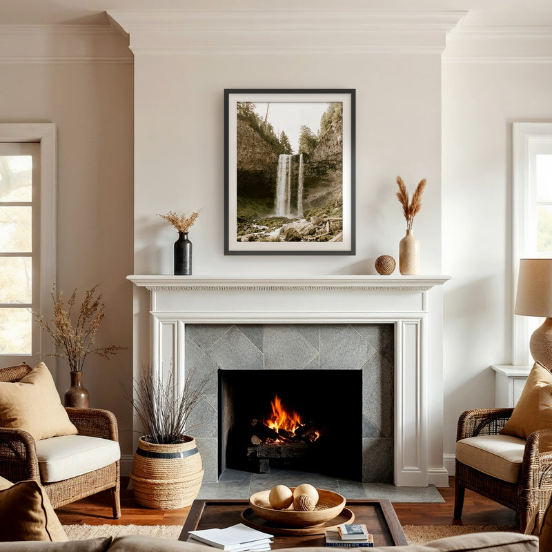 Falling - Sage and Rose Prints