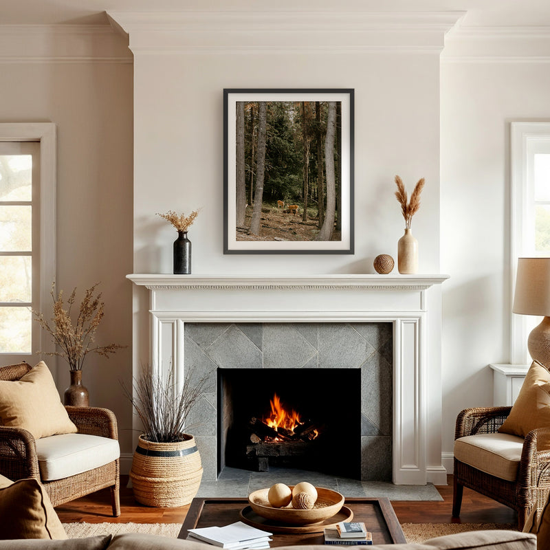 In the Woods - Sage and Rose Prints