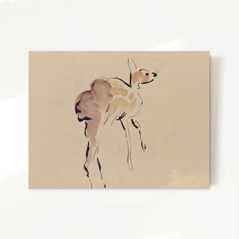 Young Deer - Sage and Rose Prints