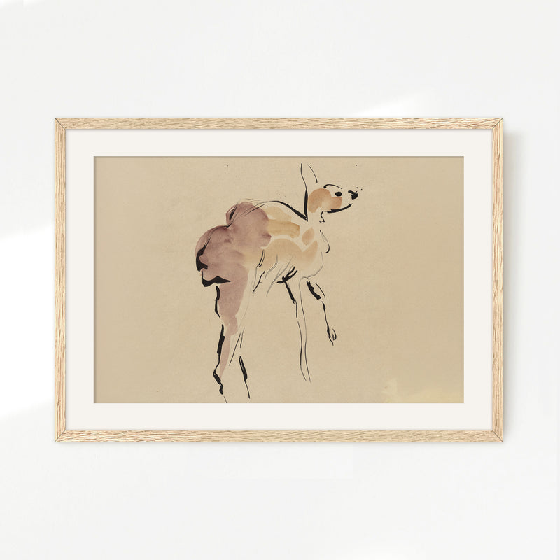 Young Deer - Sage and Rose Prints