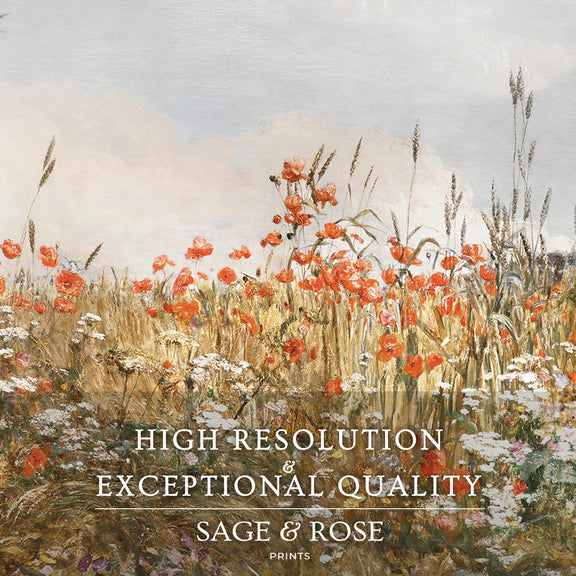 Landscape Art 03-1v - Sage and Rose Prints