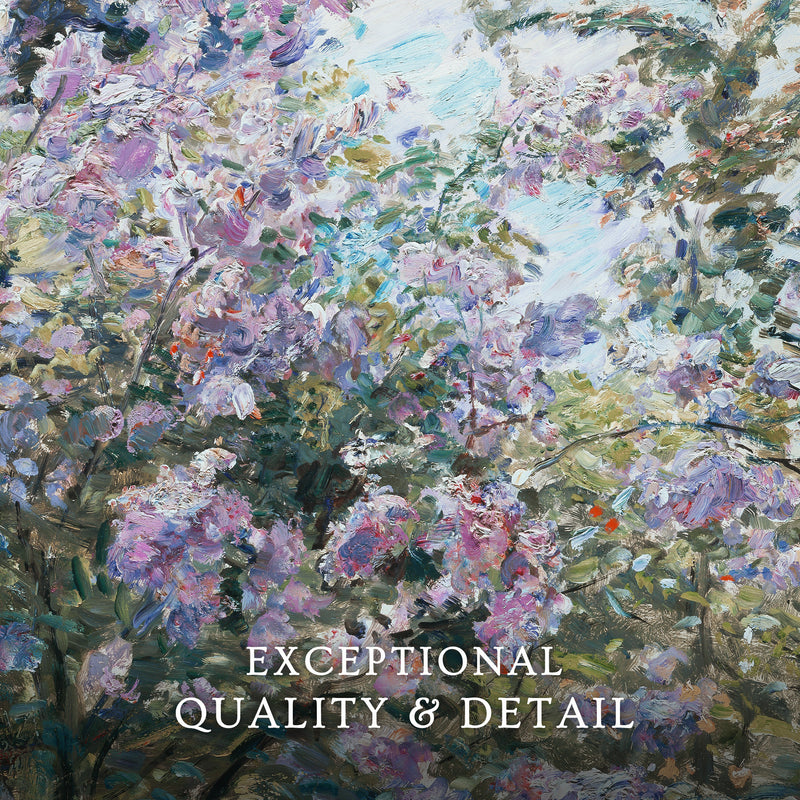 Impressionist Purple Flowers - Sage and Rose Prints