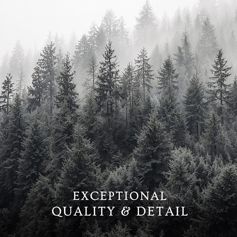 Misty Forest Ridge - Sage and Rose Prints