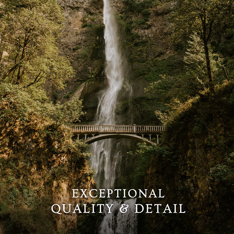 Multnomah Falls - Sage and Rose Prints