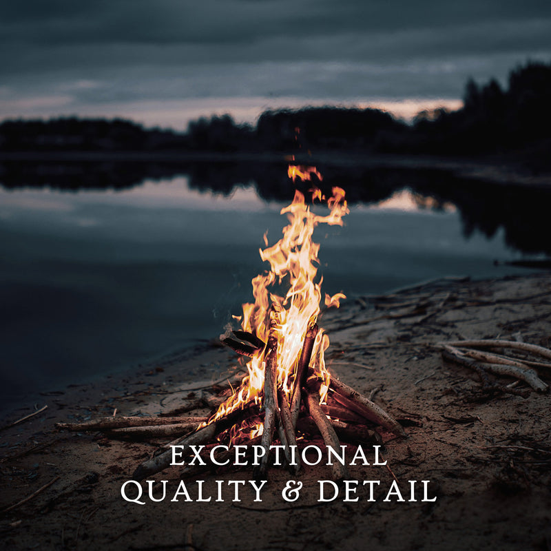 Campfire on the Beach Photo - Sage and Rose Prints